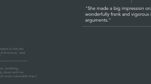 Mind Map: Margaret Thatcher: Power and Personality