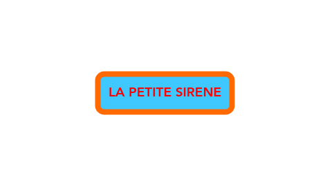 Mind Map: LA PETITE SIRENE