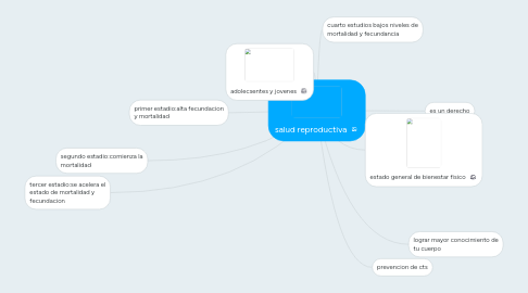 Mind Map: salud reproductiva