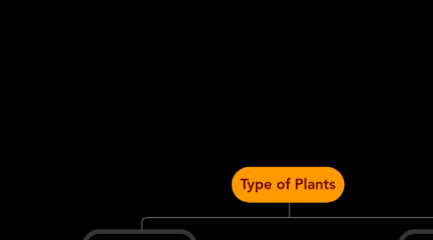 Mind Map: Type of Plants