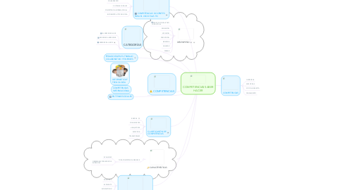 Mind Map: COMPETENCIAS SABER HACER