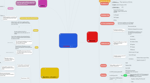 Mind Map: COLOMBIA