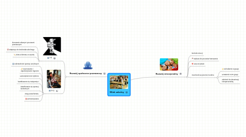 Mind Map: Wiek szkolny