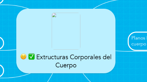 Mind Map: Extructuras Corporales del Cuerpo