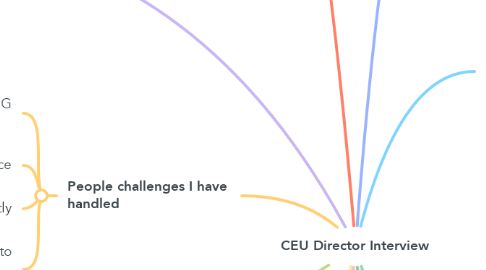 Mind Map: CEU Director Interview