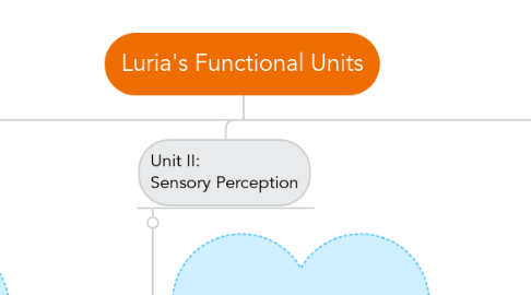 Mind Map: Luria's Functional Units