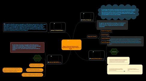 Mind Map: Etapas y Formas de Evolucion de la Organización Familiar Según Federico Engels