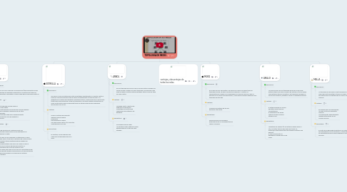 Mind Map: TOPOLOGIA DE REDES