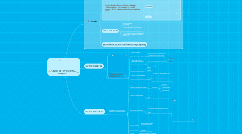 Mind Map: FUNCIÒ DE NUTRICIÓ (Marc Rodríguez)