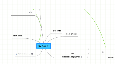 Mind Map: Yaz Tatili