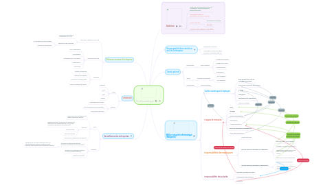 Mind Map: Vie Numérique