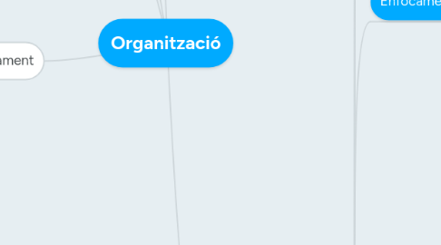 Mind Map: Organització