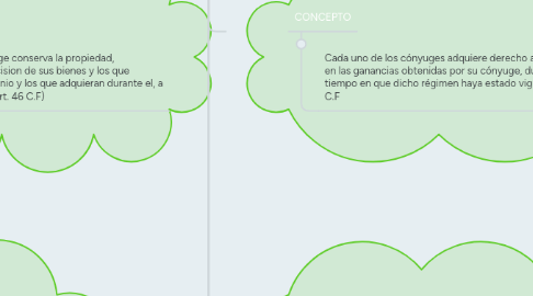 Mind Map: REGIMEN PATRIMONIAL DEL MATRIMONIO