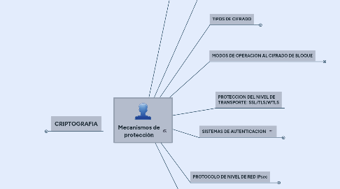 Mind Map: Mecanismos de protección