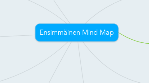 Mind Map: Ensimmäinen Mind Map