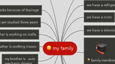 Mind Map: my family