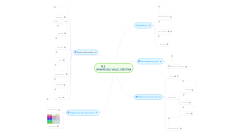 Mind Map: PLE MINAYA DEL VALLE, CRISTINA
