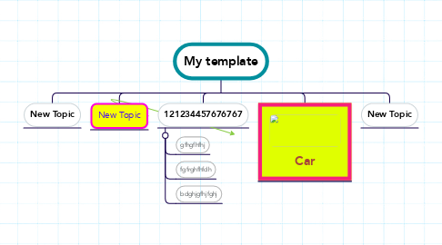 Mind Map: My template