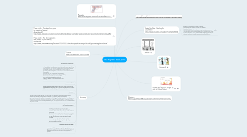 Mind Map: The Right to Bear Arms