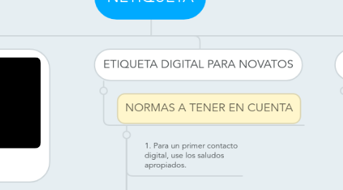 Mind Map: NETIQUETA