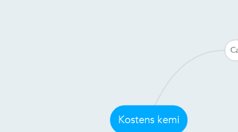 Mind Map: Kostens kemi