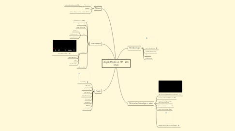 Mind Map: Angelo Deklerck 4D - 20e eeuw