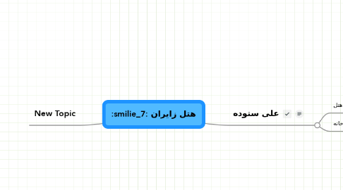 Mind Map: هتل زایران