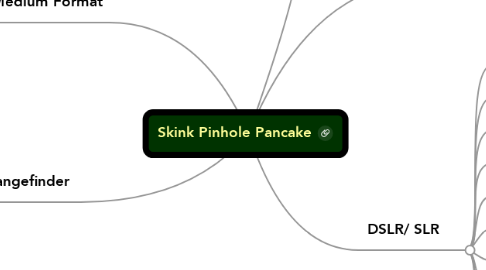 Mind Map: Skink Pinhole Pancake