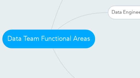 Mind Map: Data Team Functional Areas