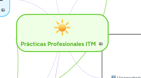 Mind Map: Prácticas Profesionales ITM