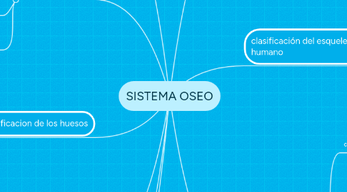 Mind Map: SISTEMA OSEO