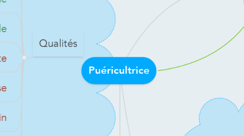 Mind Map: Puéricultrice