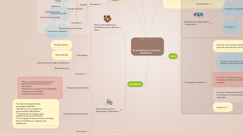 Mind Map: Tu me enseñas, yo te enseño y aprendemos.