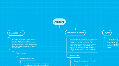 Mind Map: Amparo