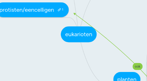 Mind Map: eukarioten