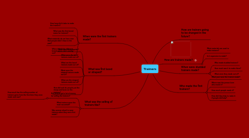 Mind Map: Trainers