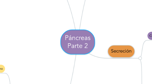 Mind Map: Páncreas Parte 2