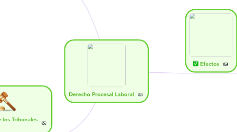 Mind Map: Derecho Procesal Laboral