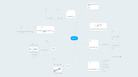 Mind Map: FISICA 1