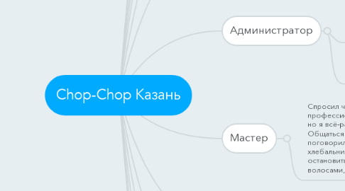 Mind Map: Chop-Chop Казань