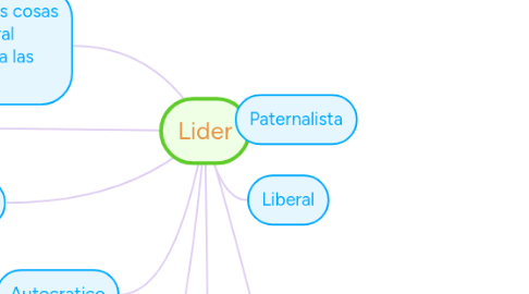 Mind Map: Lider