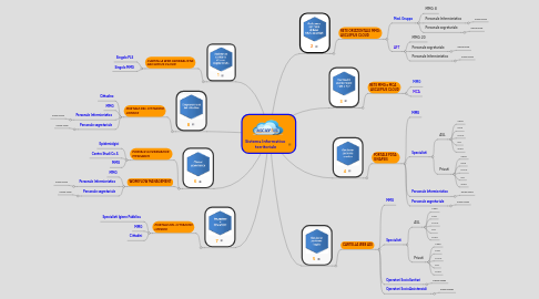 Mind Map: Sistema Informativo  territoriale