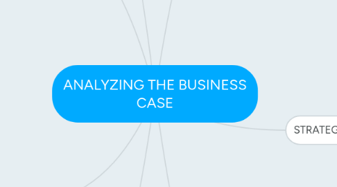 Mind Map: ANALYZING THE BUSINESS CASE