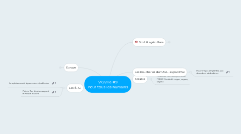 Mind Map: VGville #9 Pour tous les humains