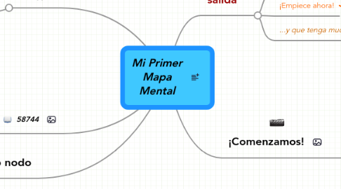 Mind Map: Mi Primer Mapa Mental