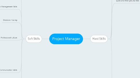 Mind Map: Project Manager