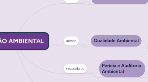 Mind Map: GESTÃO AMBIENTAL