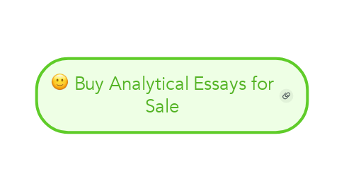 Mind Map: Buy Analytical Essays for Sale