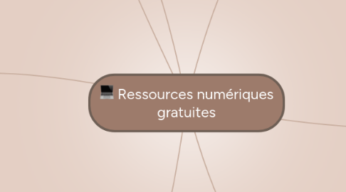 Mind Map: Ressources numériques gratuites