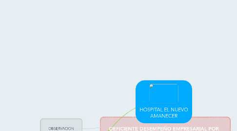 Mind Map: HOSPITAL EL NUEVO AMANECER